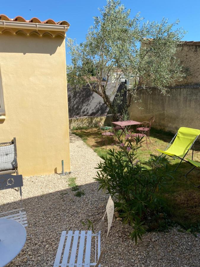 Gite Lou Sabai Au Pied Des Dentelles De Montmirail, Piscine Partagee Aubignan Exterior foto